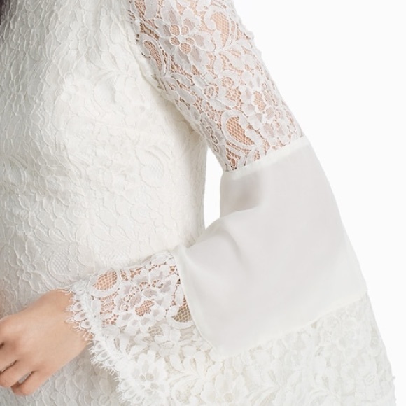 White House black market White dress size 0, XS - Picture 3 of 6